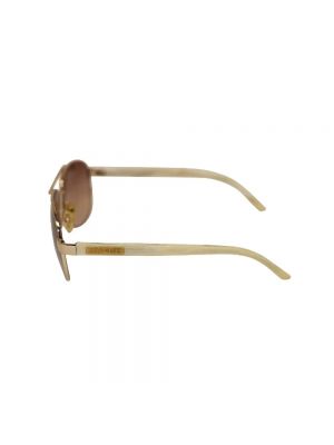 Okulary przeciwsłoneczne Ralph Lauren Pre-owned żółte
