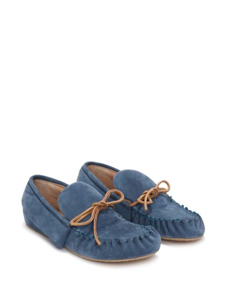 Semišové loafers Jw Anderson modré