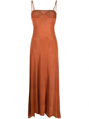 Макси рокля Isa Boulder оранжево
