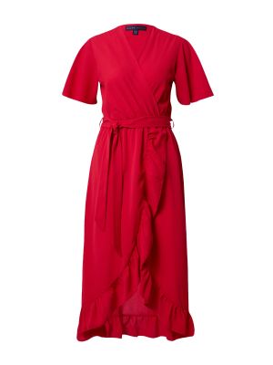 Dolga obleka Mela London rdeča