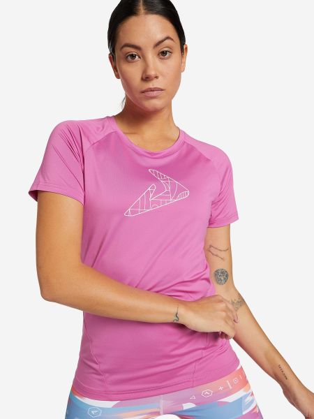 Розовая спортивная футболка Demix