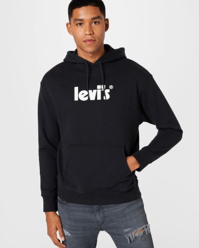 Relaxed fit megztinis Levi's® juoda