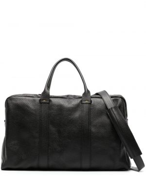 Kožna torbica s patentnim zatvaračem Doucal's crna