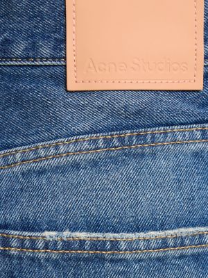 Jeans taille haute Acne Studios bleu