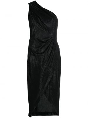 Asymetrické večerní šaty Iro černé