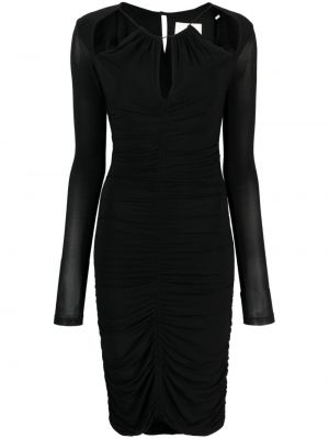 Midi šaty Isabel Marant černé