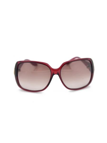 Okulary przeciwsłoneczne retro Gucci Vintage czerwone