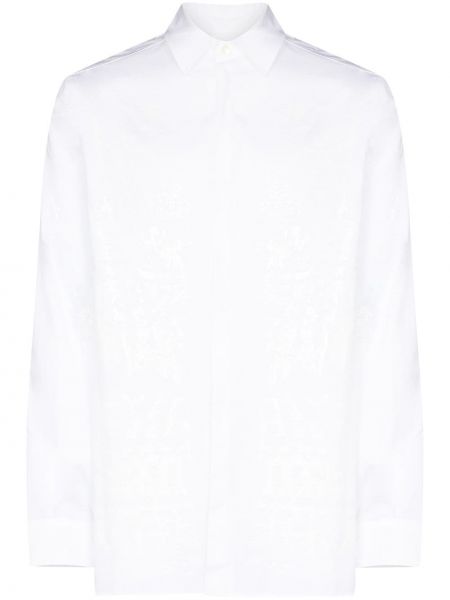 Camisa con estampado A-cold-wall* blanco