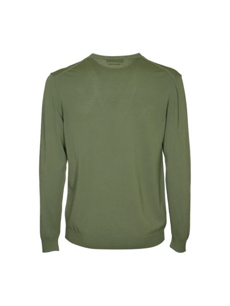 Jersey de algodón de tela jersey de crepé Daniele Fiesoli verde