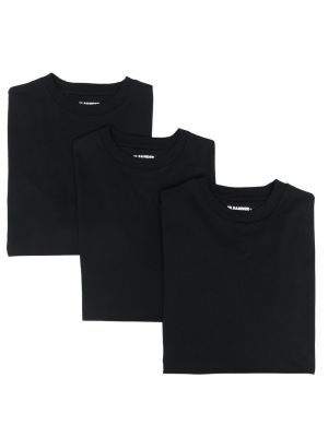 Långärmad t-shirt Jil Sander svart