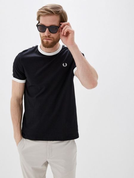 Футболка Fred Perry, чорна