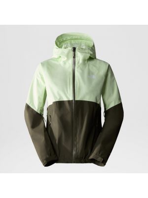 Cortaviento impermeable The North Face verde