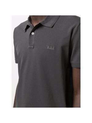 Polo Woolrich negro