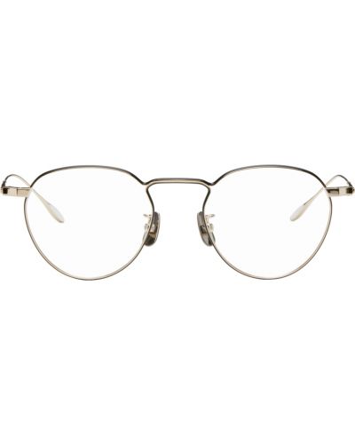 Złote okulary Yuichi Toyama