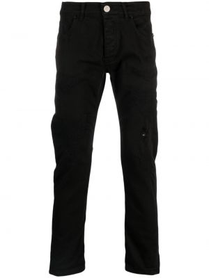 Distressed skinny jeans Pmd schwarz