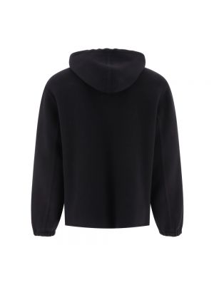 Sudadera con capucha de lana de cachemir con estampado de cachemira Givenchy Negro