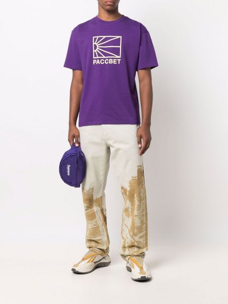 Camiseta con estampado Paccbet violeta