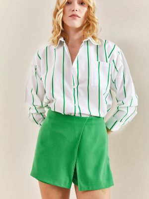 Mini sukně Bianco Lucci zelené
