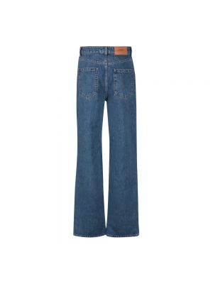Bootcut jeans aus baumwoll Burberry blau