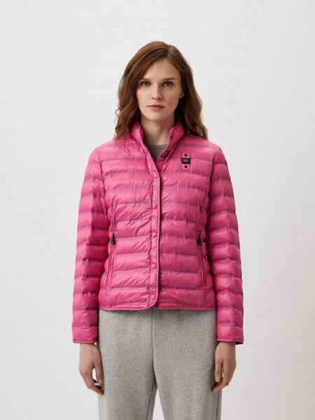 Розовая утепленная демисезонная куртка Blauer Usa