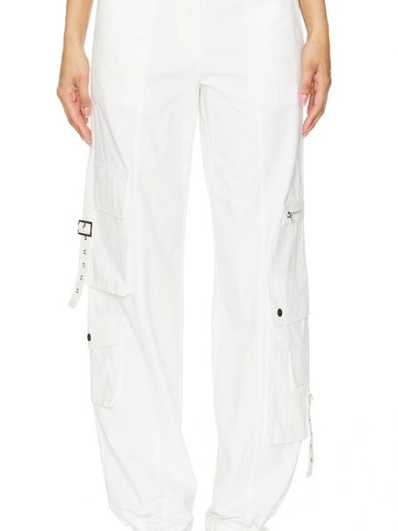 Pantaloni cargo By.dyln bianco
