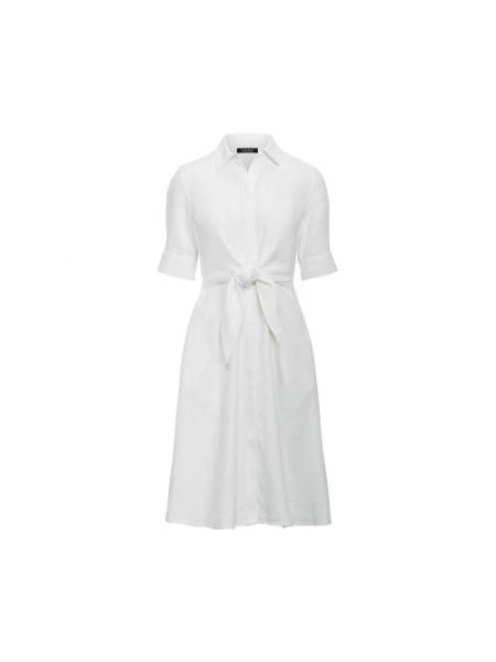 Sukienka midi Polo Ralph Lauren biała