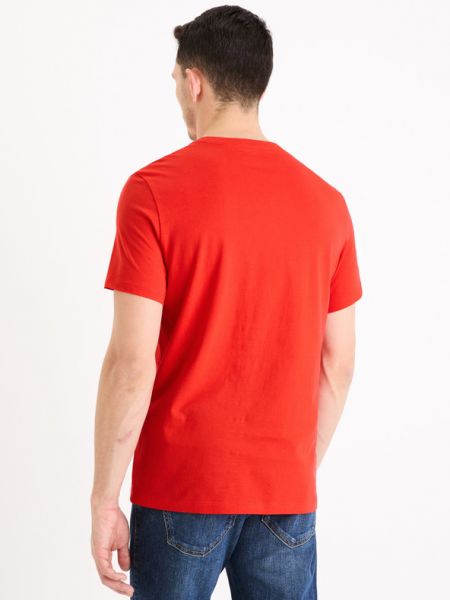 Koszulka Celio czerwona