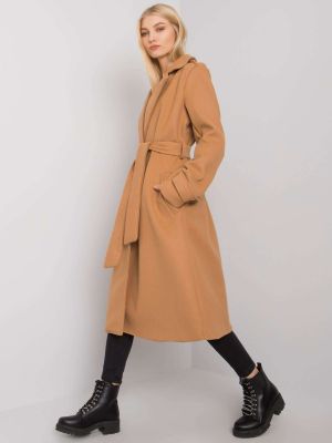 Kabát Fashionhunters oranžový