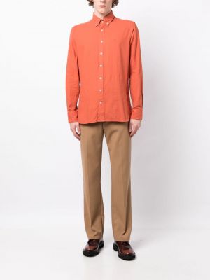 Hemd aus baumwoll Hackett orange