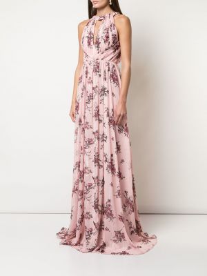 Květinové večerní šaty Marchesa Notte Bridesmaids růžové