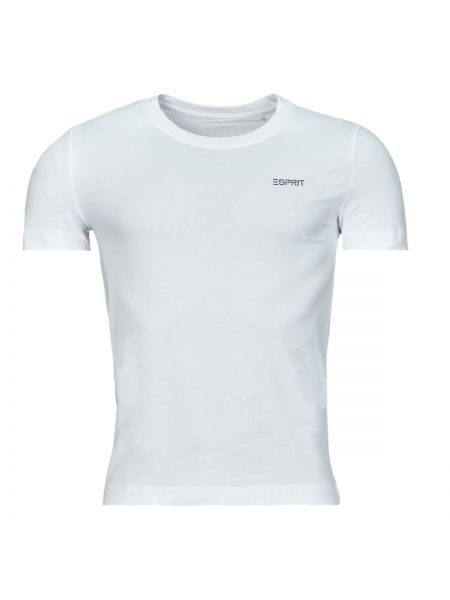 Majica kratki rukavi Esprit bijela
