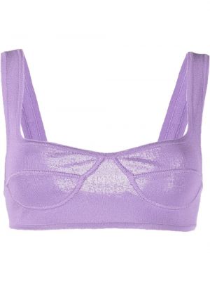 Strikket bralette Marco Rambaldi lilla