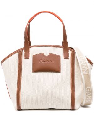 Bavlnená nákupná taška Ganni