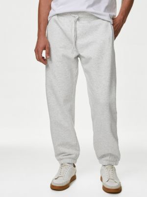 Sportovní kalhoty Marks & Spencer šedé