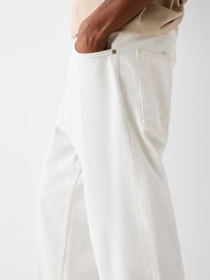 Jeans Bershka blanc