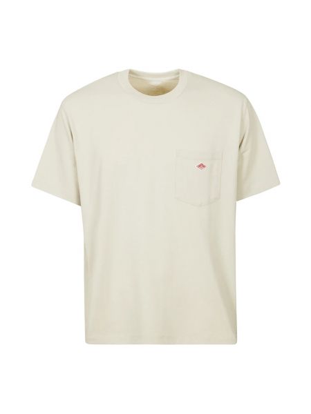 T-shirt mit kurzen ärmeln mit taschen Danton beige