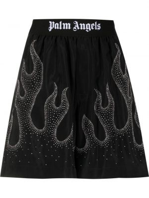 Shorts med passform Palm Angels svart