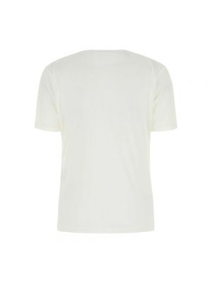 Camiseta de algodón Maison Margiela blanco
