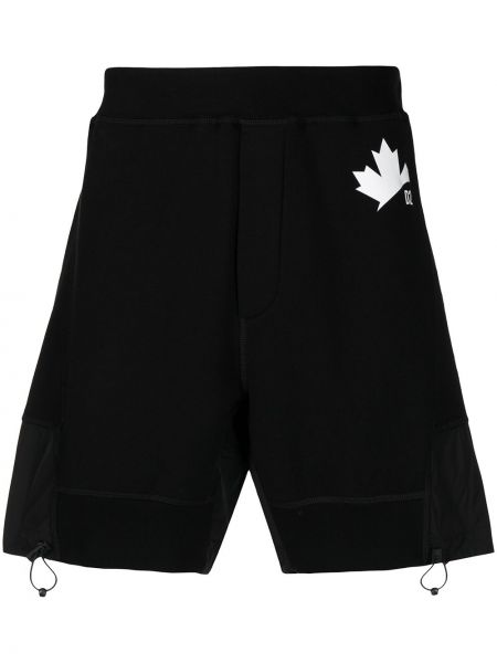 Pantalones cortos deportivos Dsquared2 negro