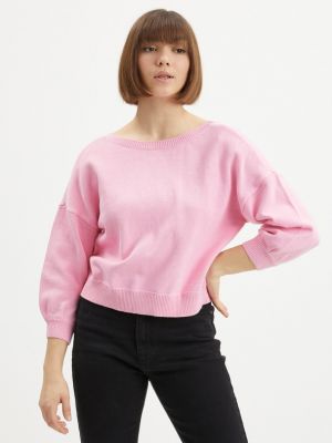 Sweter Vero Moda różowy