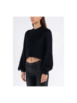 Sweatshirt mit rundem ausschnitt Marni schwarz