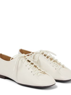 Pantofi brogue din piele Lemaire alb