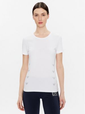 T-shirt Ea7 Emporio Armani weiß