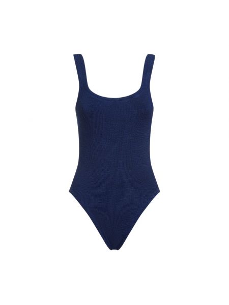 Einteiliger badeanzug Hunza G blau