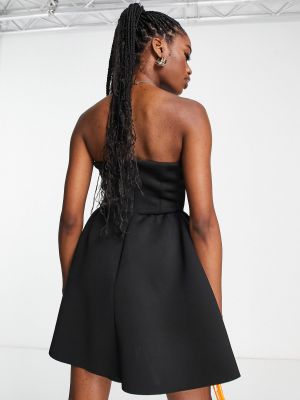 Кружевное платье мини Miss Selfridge черное