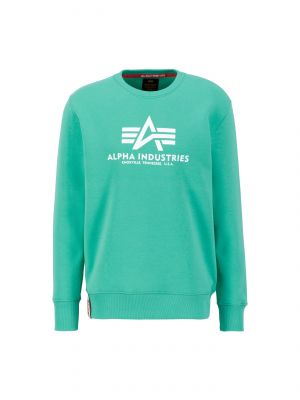 Βασικό μπλουζάκι Alpha Industries πράσινο