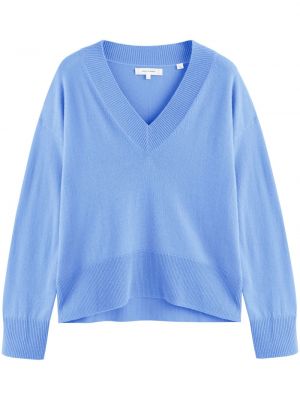 Pullover mit v-ausschnitt Chinti & Parker blau
