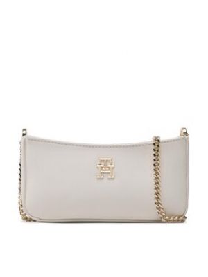 Tommy Hilfiger Kabelka Th Timeless Chain Crossover AW0AW14483 Écru
