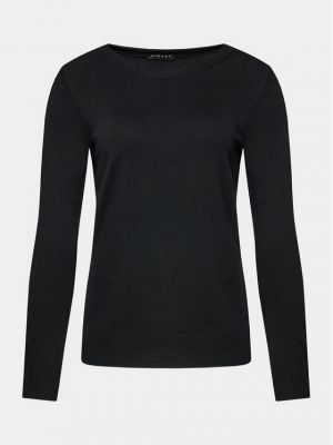 Priliehavý sveter Sisley čierna