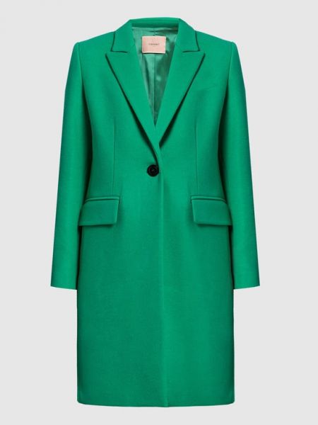 Пальто Twin-set зеленое